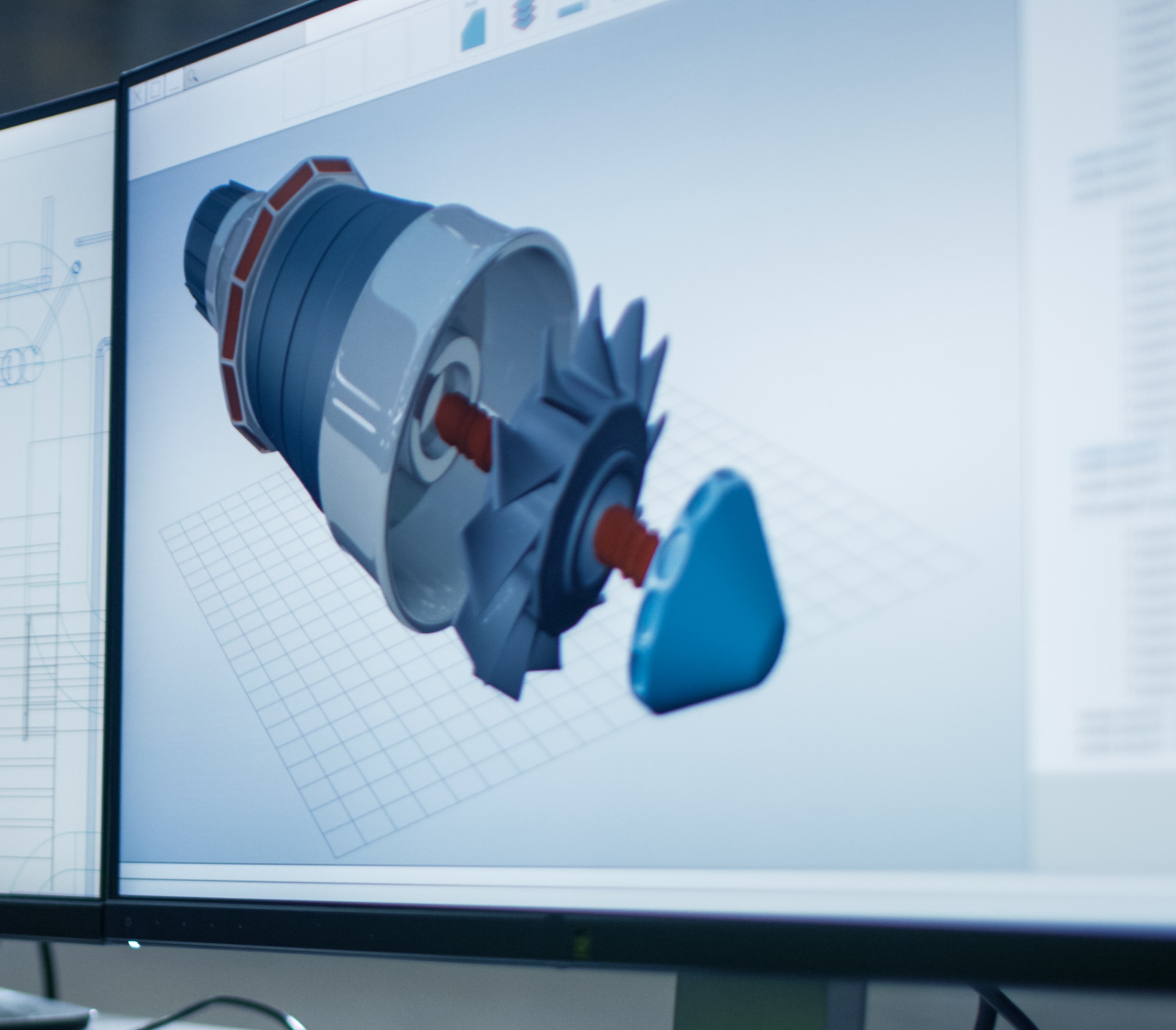 Engineering design drawing